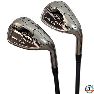 Adams IDEA a12 OS Pitching & Gap Wedge Set Graphite 60g Regular-Flex RH